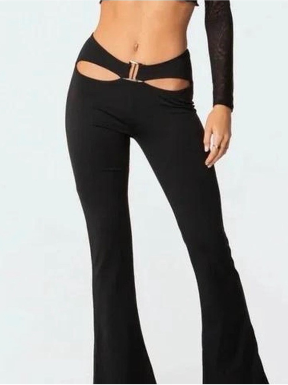 Edikted cut out pants